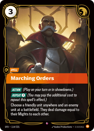 Marching Orders - SFD-114