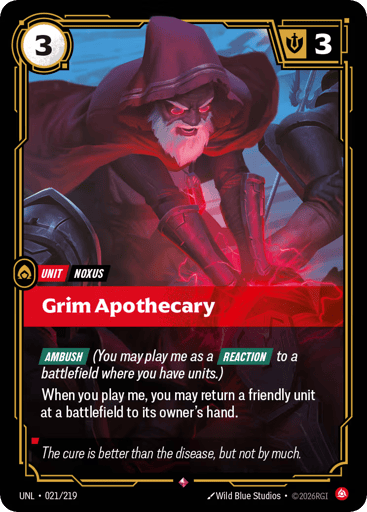 Grim Apothecary - UNL-021