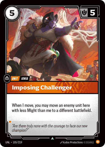 Imposing Challenger - UNL-105