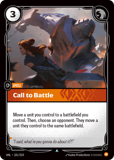 Call to Battle - UNL-101
