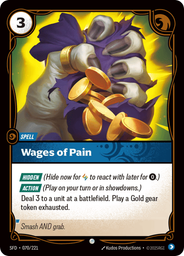 Wages of Pain - SFD-070