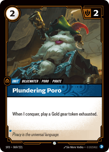 Plundering Poro - SFD-069