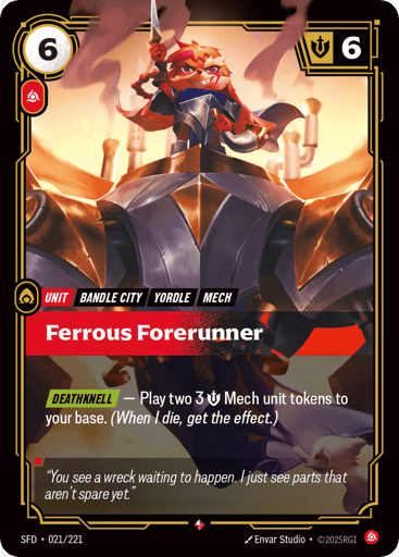 Ferrous Forerunner - SFD-021