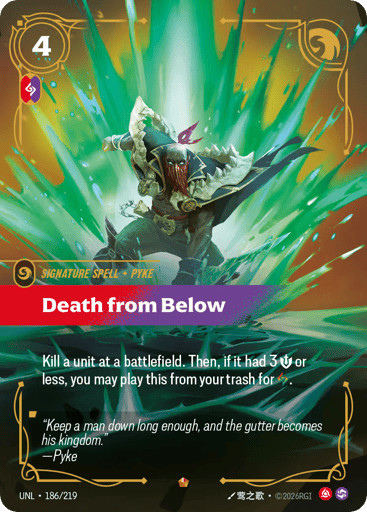 Death from Below - UNL-186