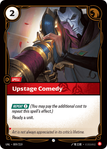Upstage Comedy - UNL-009