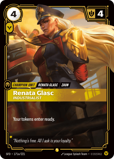 Renata Glasc - Industrialist - SFD-171A Alternate Art