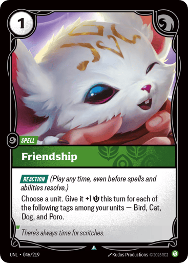 Friendship - UNL-046