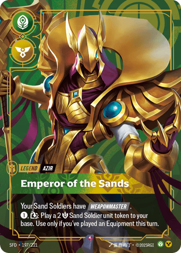Azir - Emperor of the Sands - SFD-197