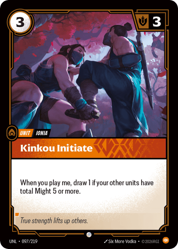 Kinkou Initiate - UNL-097