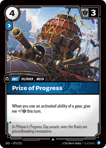Prize of Progress - SFD-075