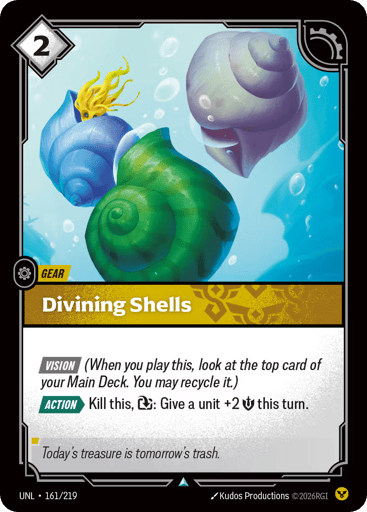 Divining Shells - UNL-161