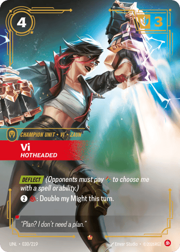 Vi - Hotheaded - UNL-030