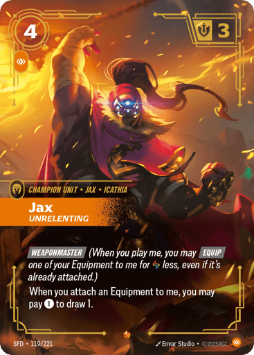 Jax - Unrelenting - SFD-119