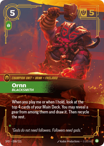 Ornn - Blacksmith - SFD-058