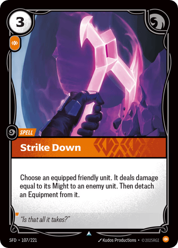 Strike Down - SFD-107