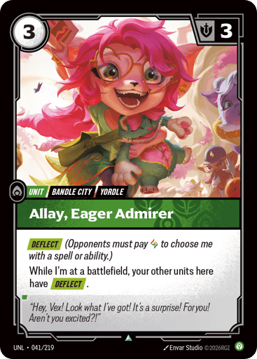Allay, Eager Admirer - UNL-041