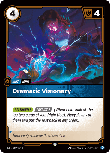 Dramatic Visionary - UNL-062