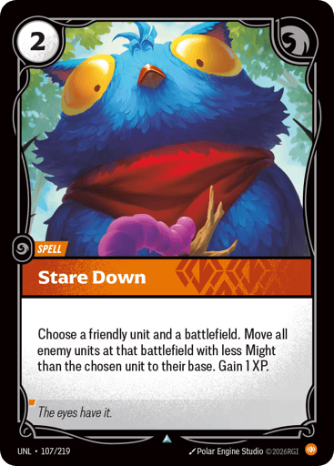 Stare Down - UNL-107