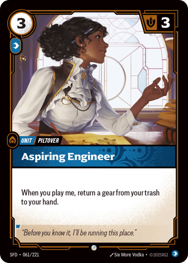 Aspiring Engineer - SFD-061