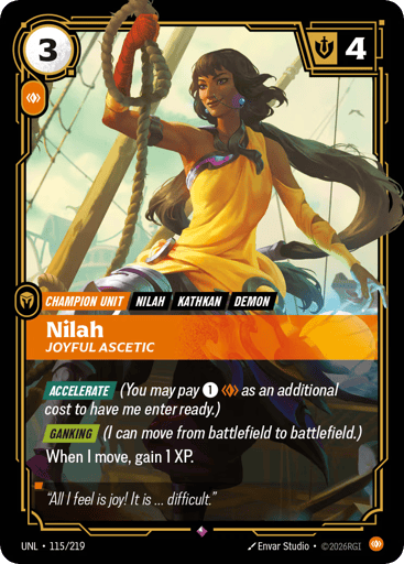 Nilah - Joyful Ascetic - UNL-115