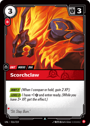 Scorchclaw - UNL-016