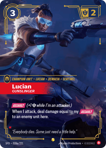 Lucian - Gunslinger - SFD-28A Alternate Art