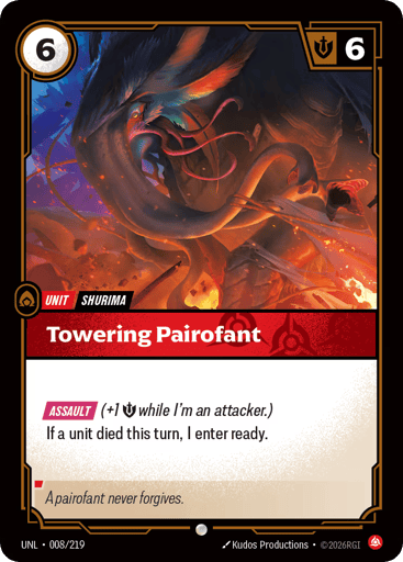 Towering Pairofant - UNL-008