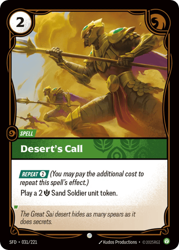 Desert's Call - SFD-031