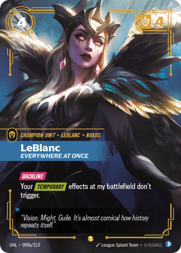 LeBlanc - Everywhere At Once - UNL-90A Alternate Art