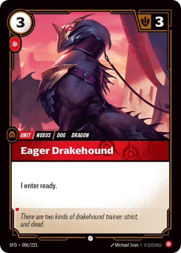 Eager Drakehound - SFD-006