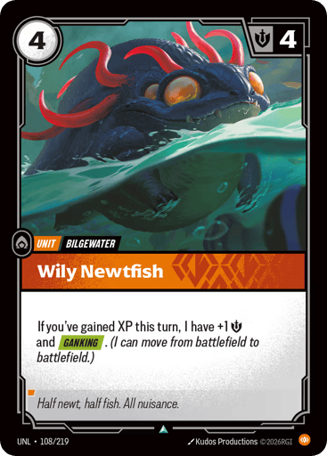 Wily Newtfish - UNL-108