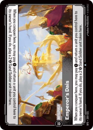 Emperor's Dais - SFD-207