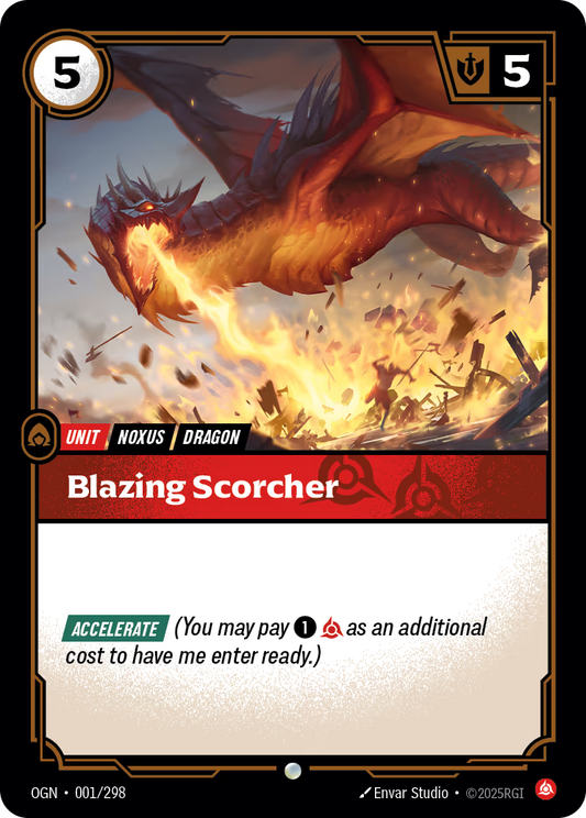 Blazing Scorcher - OGN-001