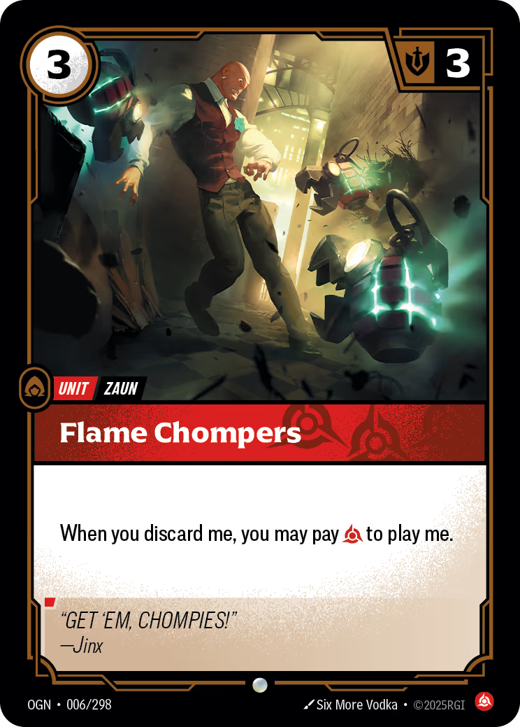 Flame Chompers - OGN-006