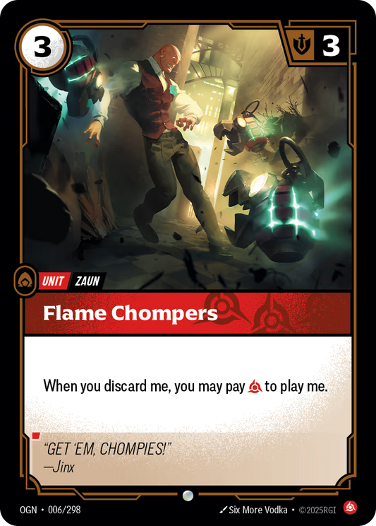 Flame Chompers - OGN-006