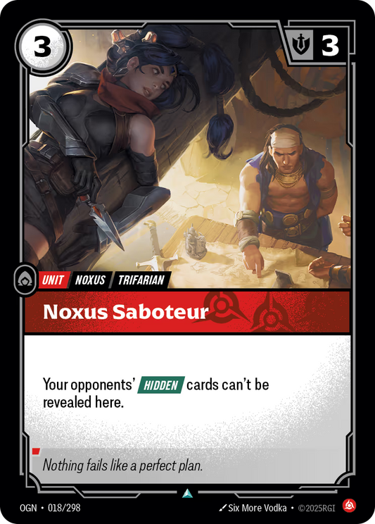 Noxus Saboteur - OGN-018