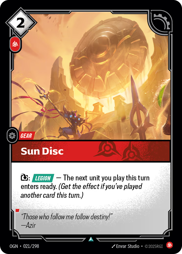 Sun Disc - OGN-021