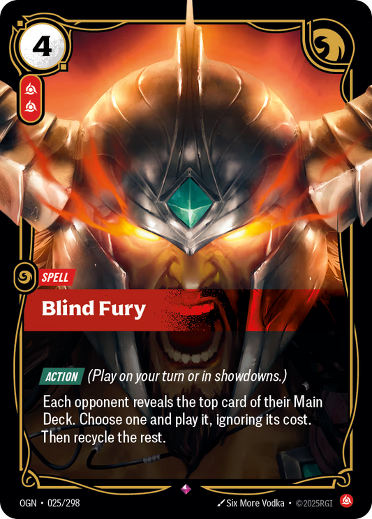 Blind Fury - OGN-025