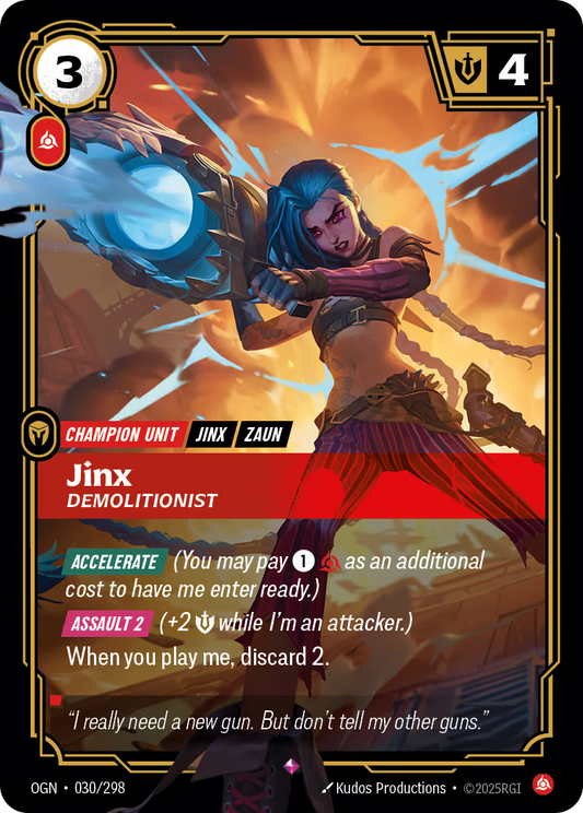 Jinx - Demolitionist - OGN-030