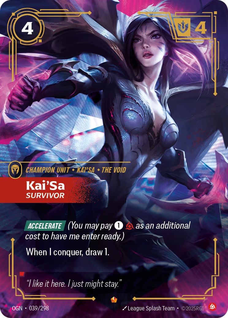 Kai'Sa - Survivor - OGN-039