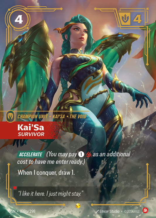 Kai'Sa - Survivor - OGN-039A Alternate Art