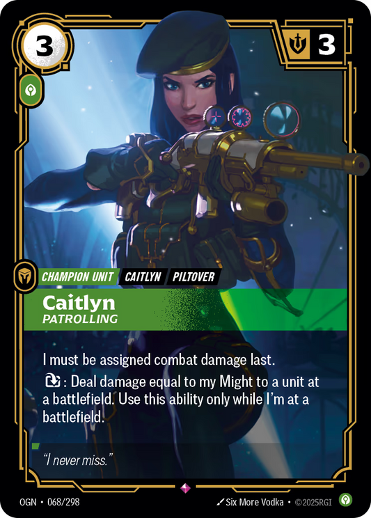 Caitlyn - Patrolling - OGN-068