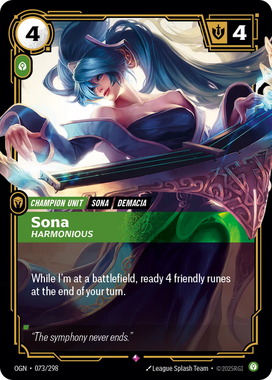 Sona - Harmonious - OGN-073