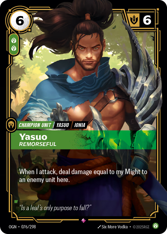 Yasuo - Remorseful - OGN-076