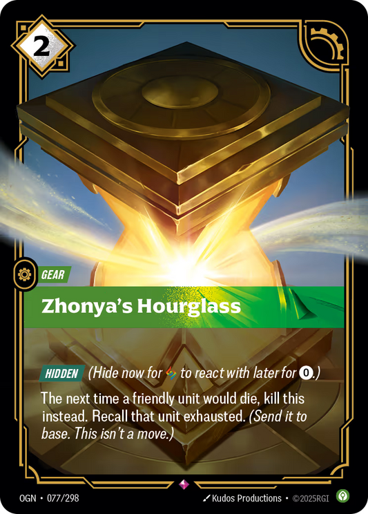 Zhonya's Hourglass - OGN-077