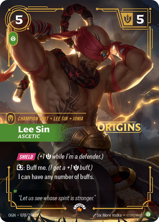 Lee Sin - Ascetic - OGN-078