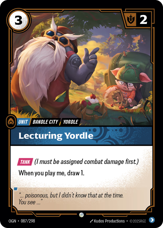 Lecturing Yordle - OGN-087