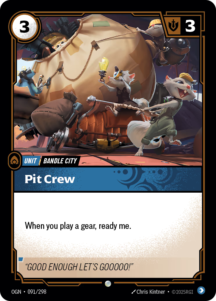Pit Crew - OGN-091