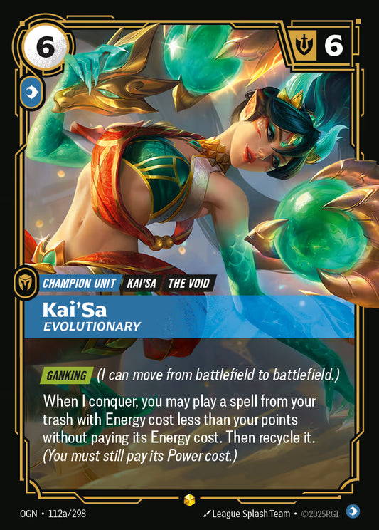 Kai'Sa - Evolutionary - OGN-112A Alternate Art