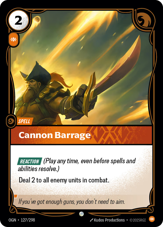 Cannon Barrage - OGN-127
